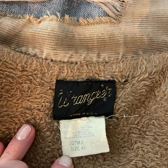 Vintage Wrangler Denim Coat - Picture 7 of 12